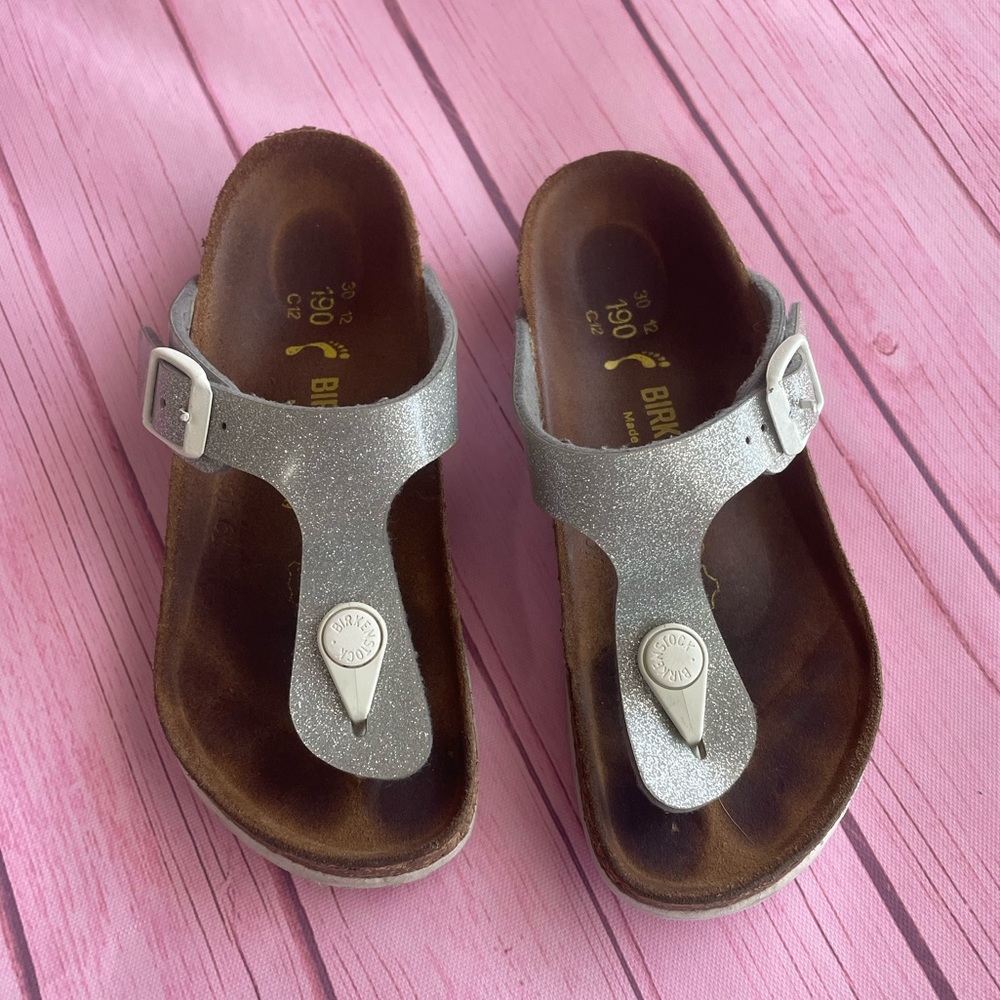 Birkenstock Gizeh Thong Sandal Magic Galaxy Silver C12